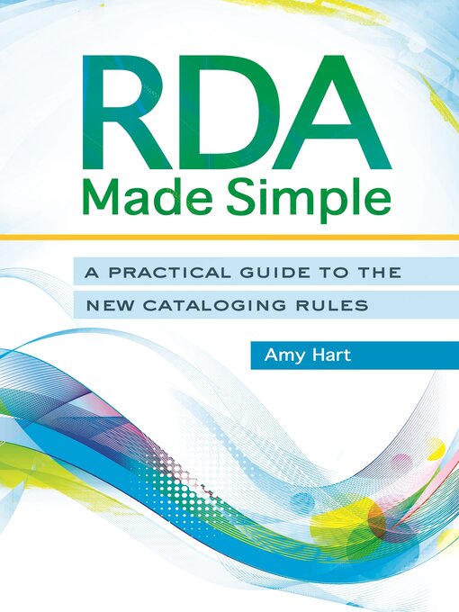 Title details for RDA Made Simple by Amy Hart - Available